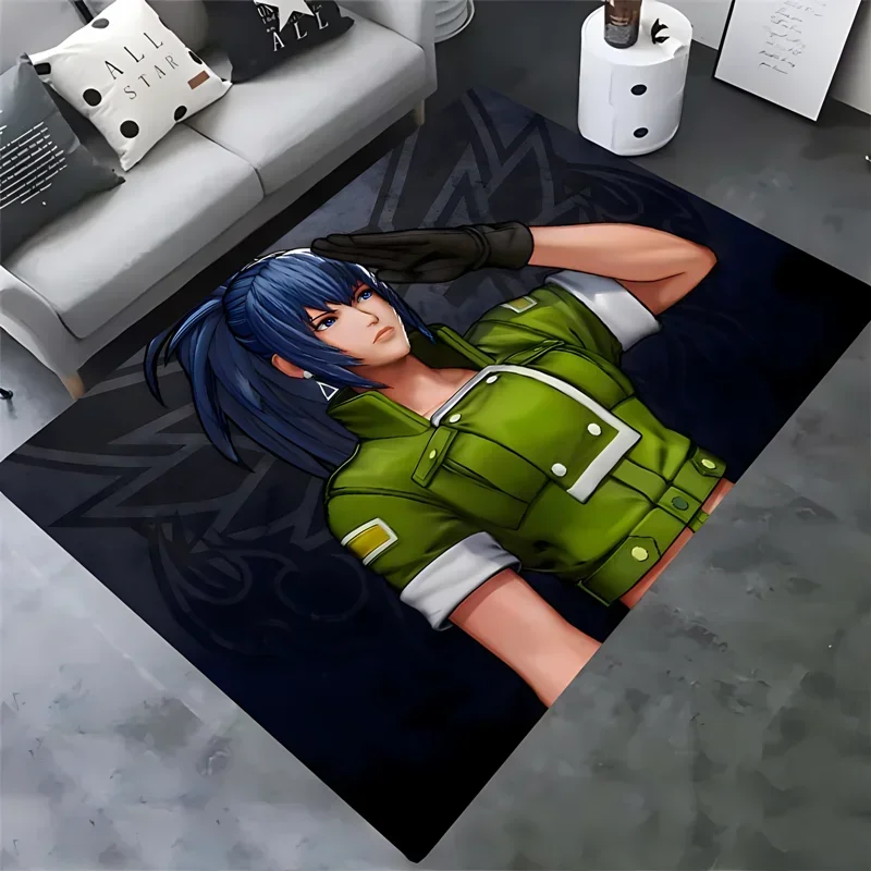 3D the king of fighters all star carpet  living room bedroom home decor garden lawn mat bathroom kitchen carpet birthday gift