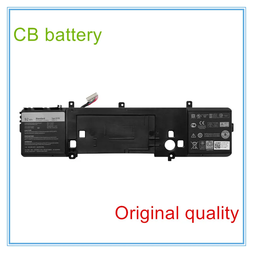 191YN 410GJ 8NH55 Laptop Battery For 15 R1,15 R2, ALW15ED-1828 2F3W1 ALW15ED-1718 ALW15ER-3718 P42F