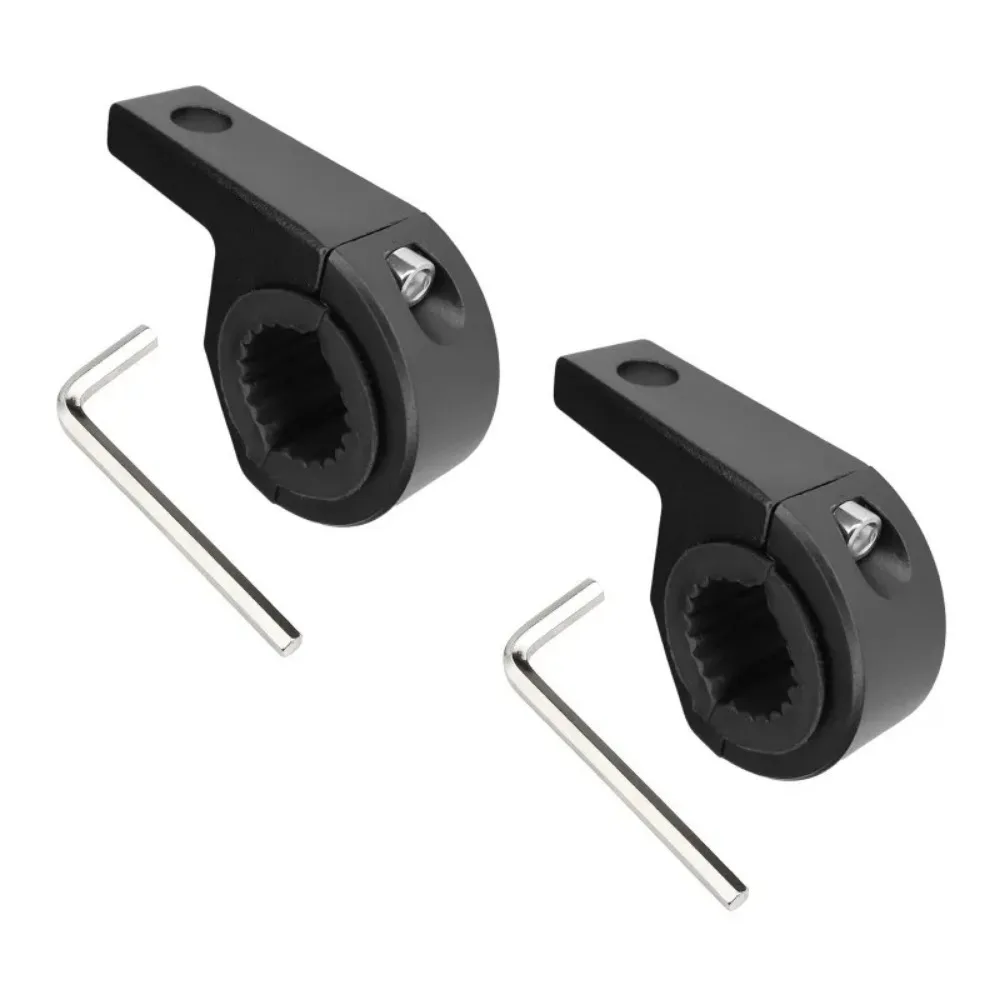 1/2/4pcs Universal Installation Bracket Fog Lamp Spotlight Clip Bracket Motorcycle Spotlight Tube Clip Crash Barrier New 2025