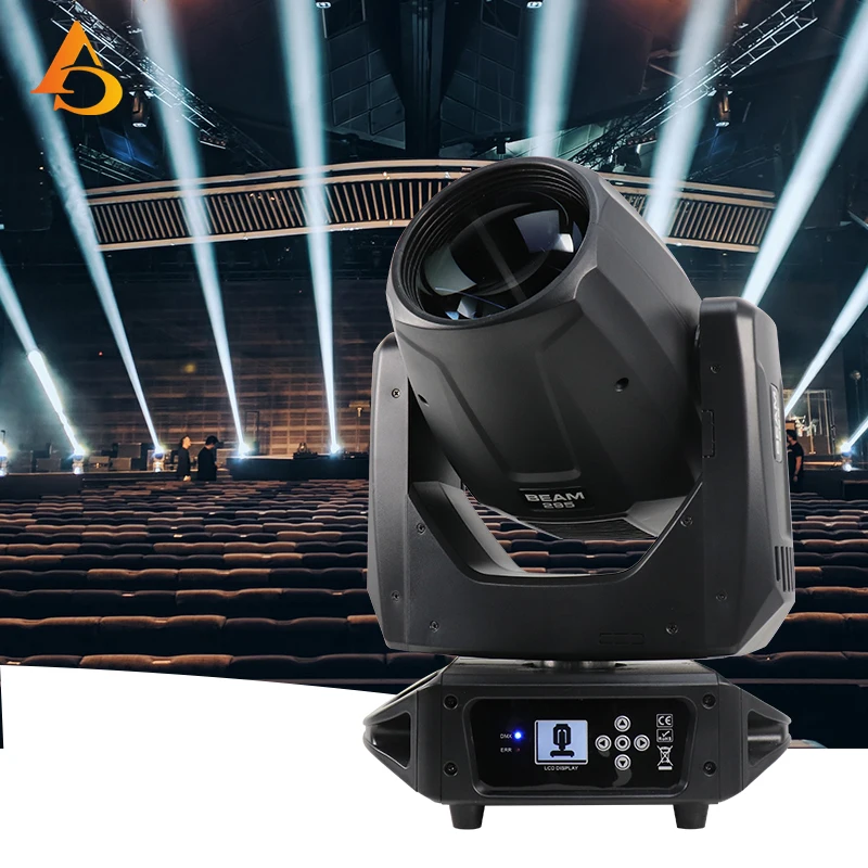 Projecteur d'éclairage de scène à tête mobile, faisceau DMX 295W, adapté pour DJ Chang Party, prohibe la lumière de scène professionnelle