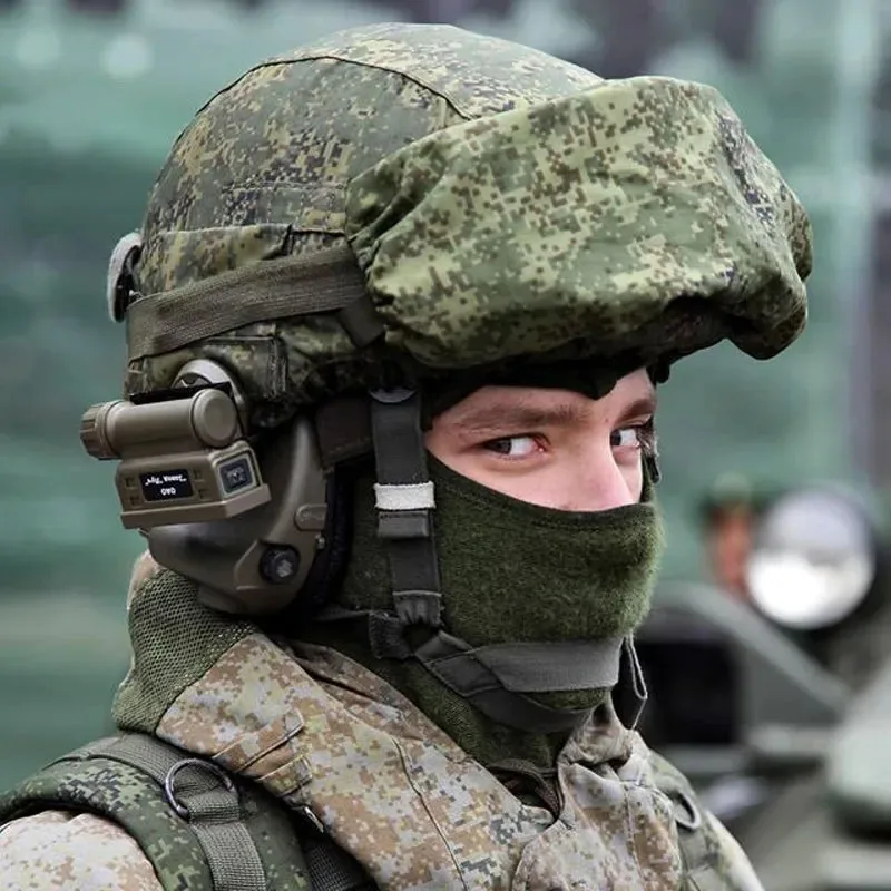 Tactical Helmet Cover + Goggle Cover for Russian 6B47 Helmet Hunting Apparel Accessories EMR/MOX Camouflage