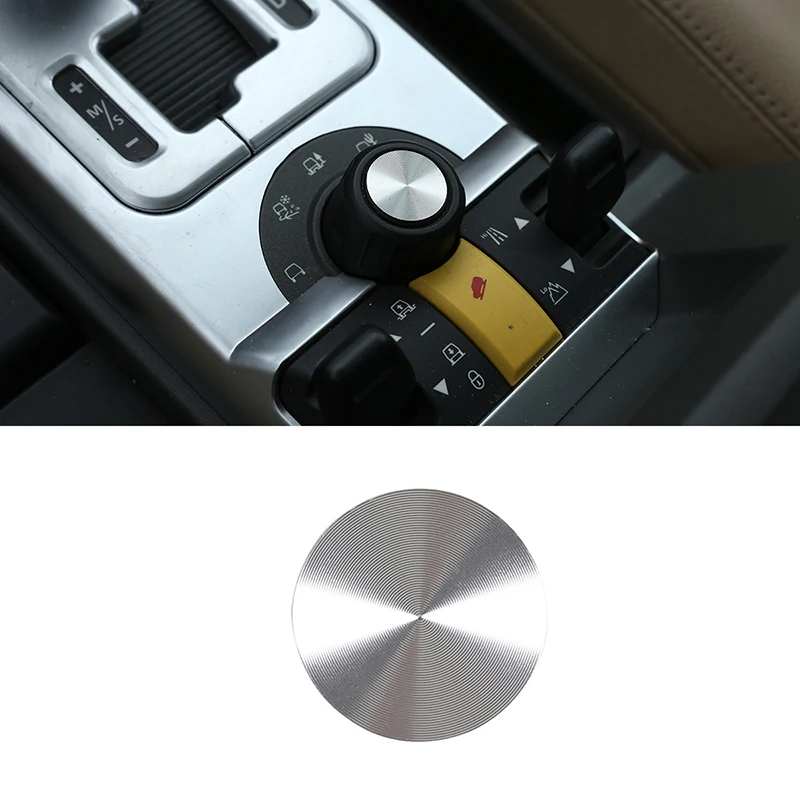 

For 04-09 Land Rover Discovery 3 Central Control Gear Terrain Mode Adjustment Knob Decoration Patch Modification Accessories