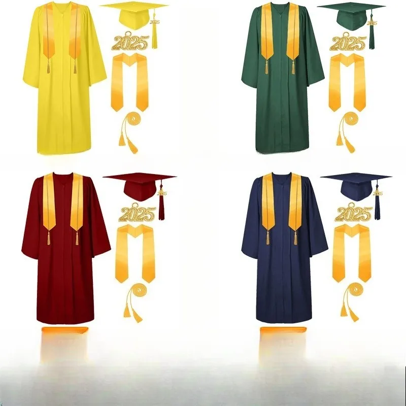 

Комплект выпускных кепок в европейско-американском стиле для старшеклассников, студентов колледжа