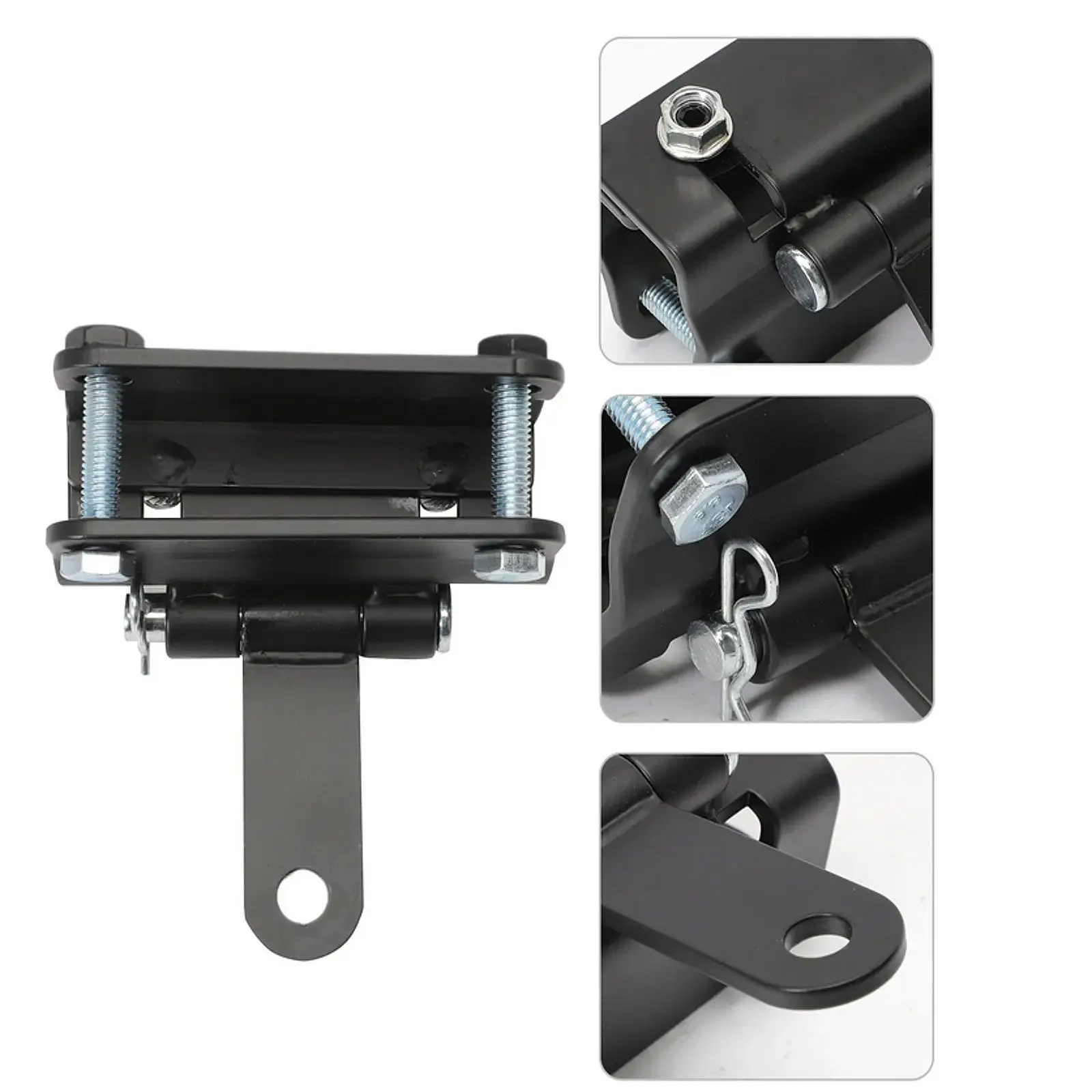 

Snowmobile Bumper Hitch Carbon Steel Premium Professional Repair Parts Replaces Easy Installation Adjustable for Arctic Cat