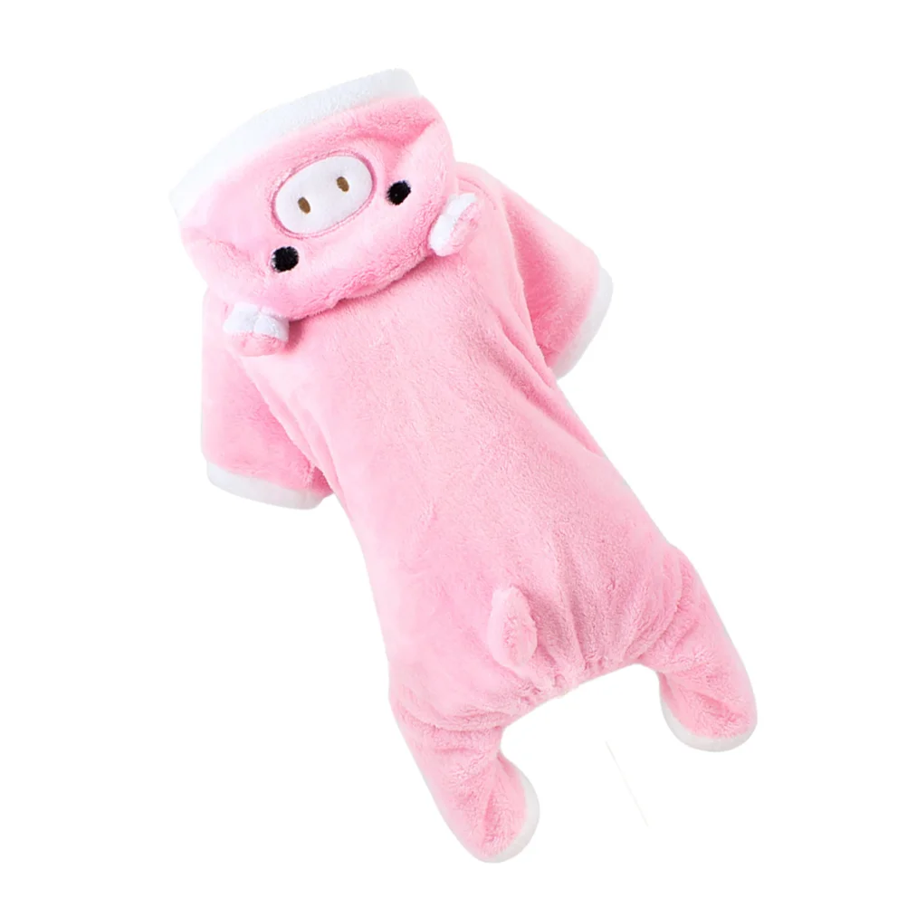 

Cute Dog Clothes Children's Pajamas Cat for Halloween Girl Bull Horn Costume