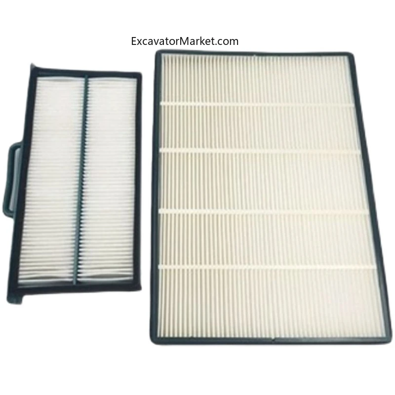 

For Volvo EC210B 240B 290B 360B 460B Air Conditioning Element Filter Screen Filter Excavator Accessories