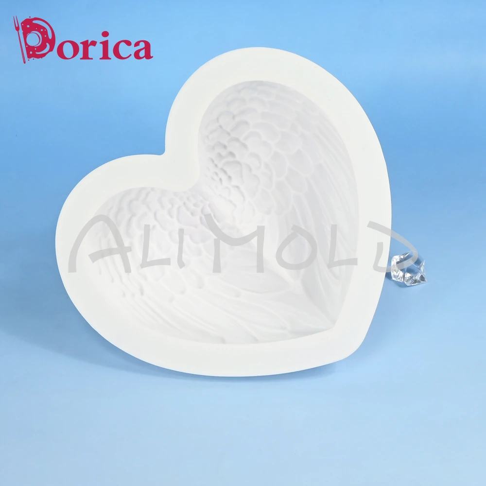 Dorica 3D Wings Heart Silicone – Candle Supplies Eu recenzja i cena