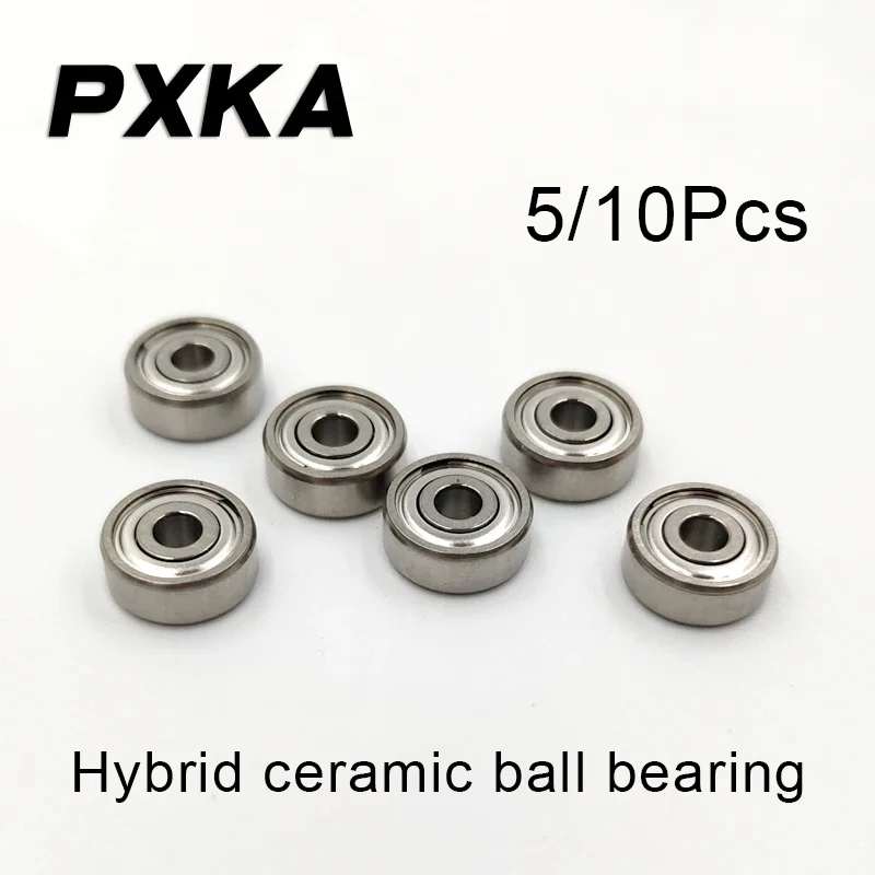 5/10Pcs hybrid ceramic ball fishing wheel modified bearing SR188 ZZ MR148 ZZ 6703C 6704C 6704ZZ 606 ZZ 608 2RS