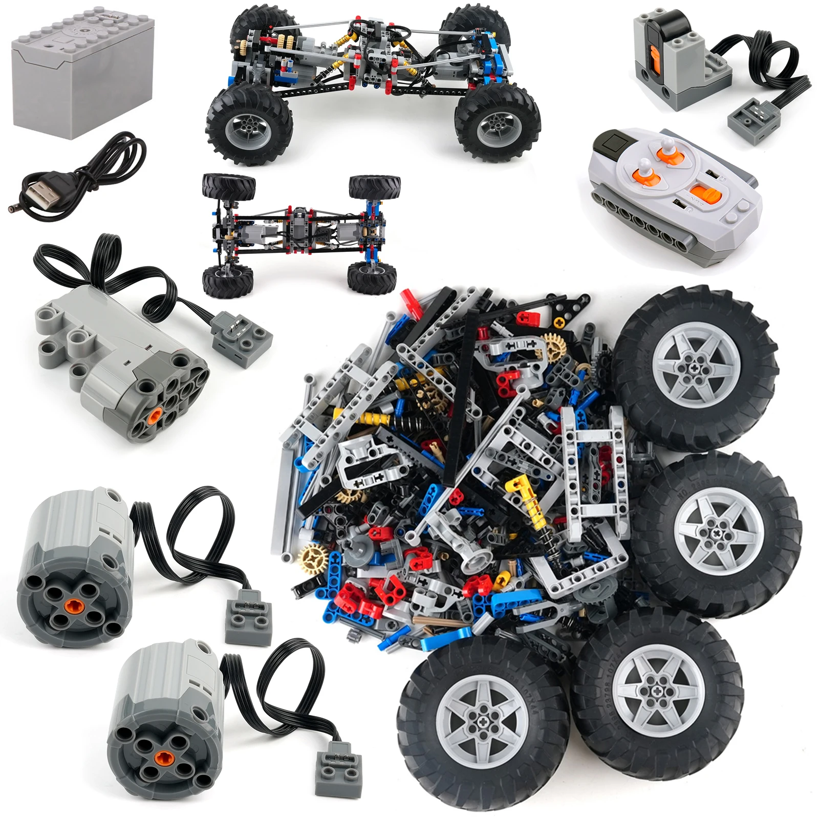 

Радиоуправляемая полноприводная машинка-вездеход MOC с амортизационной технологией и сервоприводом, игрушка-подарок