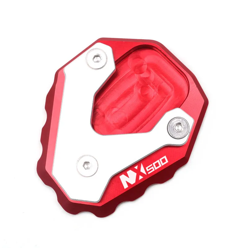 For HONDA NX500 NX 500 NX400 NX 400 2024-2025 Motorcycle CNC Kickstand Foot Side Stand Extension Pad Support Plate