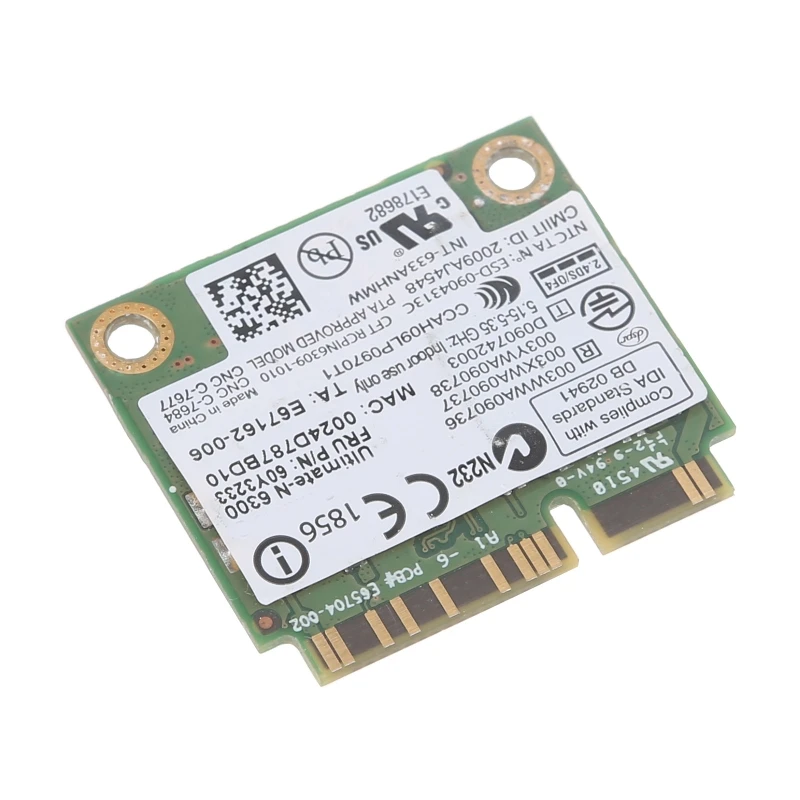 633ANHMW 6300AGN Mini PCI-E 2.4G/5GHZ Scheda Wireless 60Y3233 60Y3193 per X230 X220 T410 T420 T430 X201 Dropship