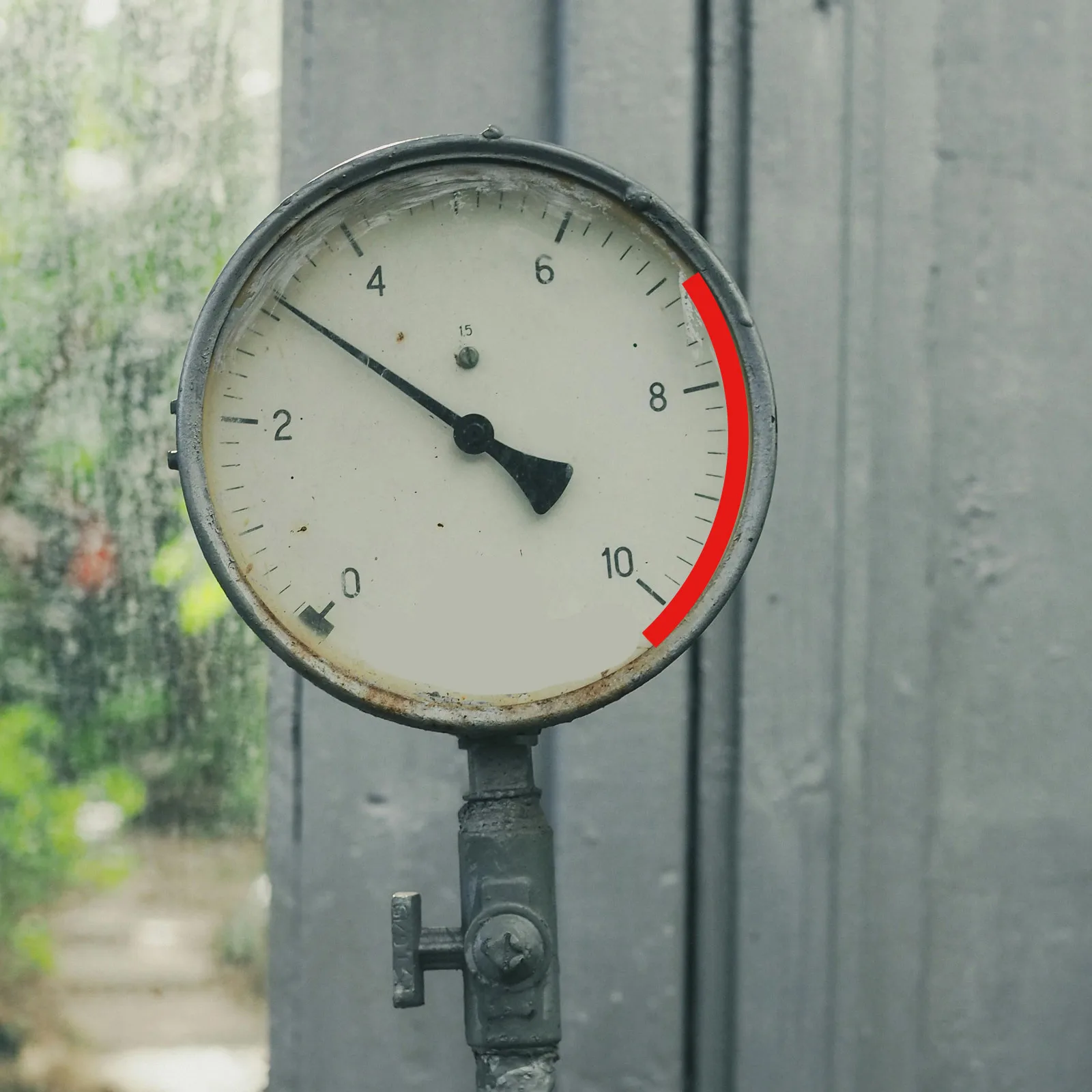 10pcs Pressure Gauge Labels Sticker Durable Adhesive Decals For Easy Identification Low Light Visibility Pressure Gauge