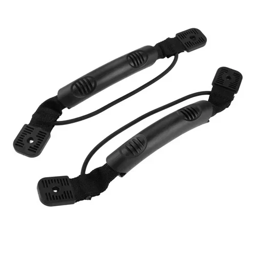 2 Pcs/Pair Polyurethane Boat Side Mount Carry Handles With Screws Bungee Hardware For Most Kayak Canoe Rowing Boats Accessories