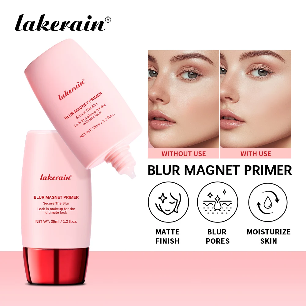 مكياج Blurring Prime Base للمسام، مكياج طبيعي غير لامع يخلق قاعدة مسام لا تشوبه شائبة حتى لون البشرة، مستحضرات تجميل أساسية للوجه