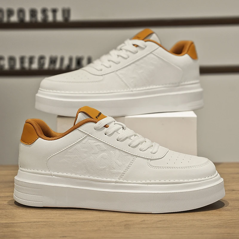 

Men's thick-sole casual shoes summer breathable soft-sole non-slip comfort outdoor walking shoes fashion flat sports board shoes