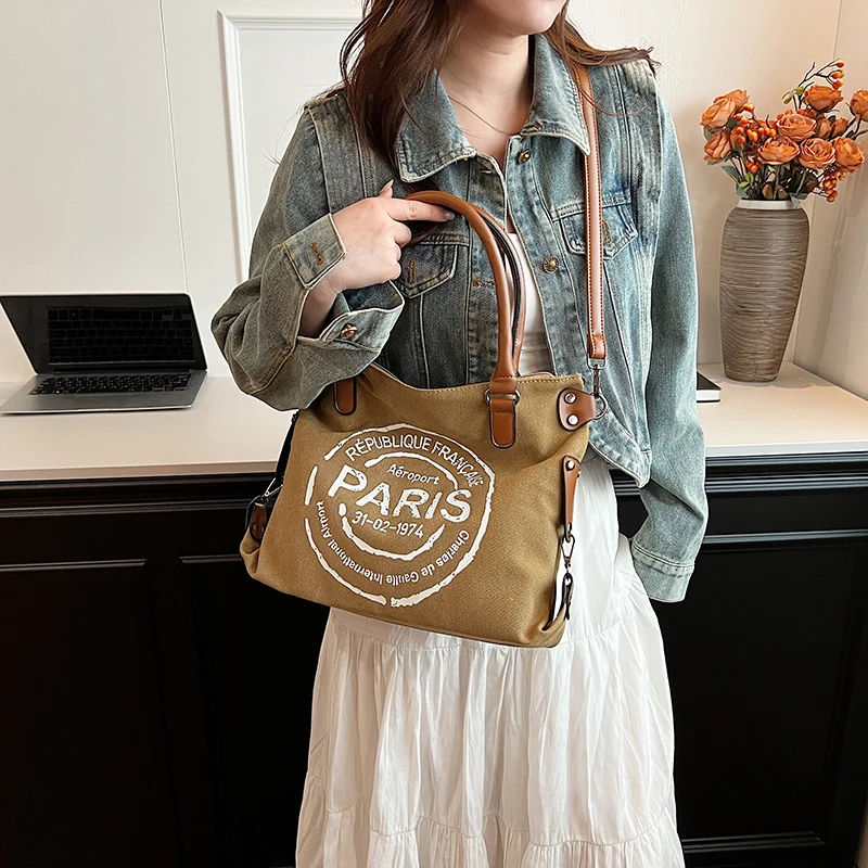 Thumbnail 3 - #21 Latest Canvas Shoulder Tote Updates