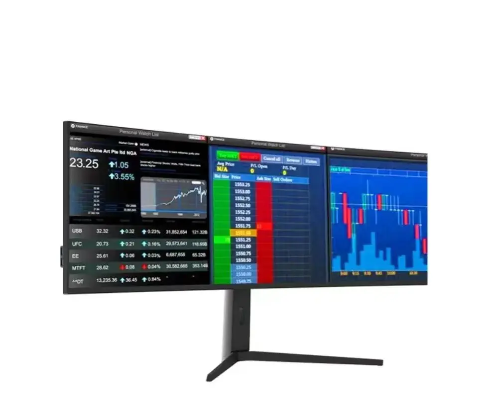 OEM ultra Wide Screen 49inch 5K 144hz Curved Gaming Monitors Pc Monitor