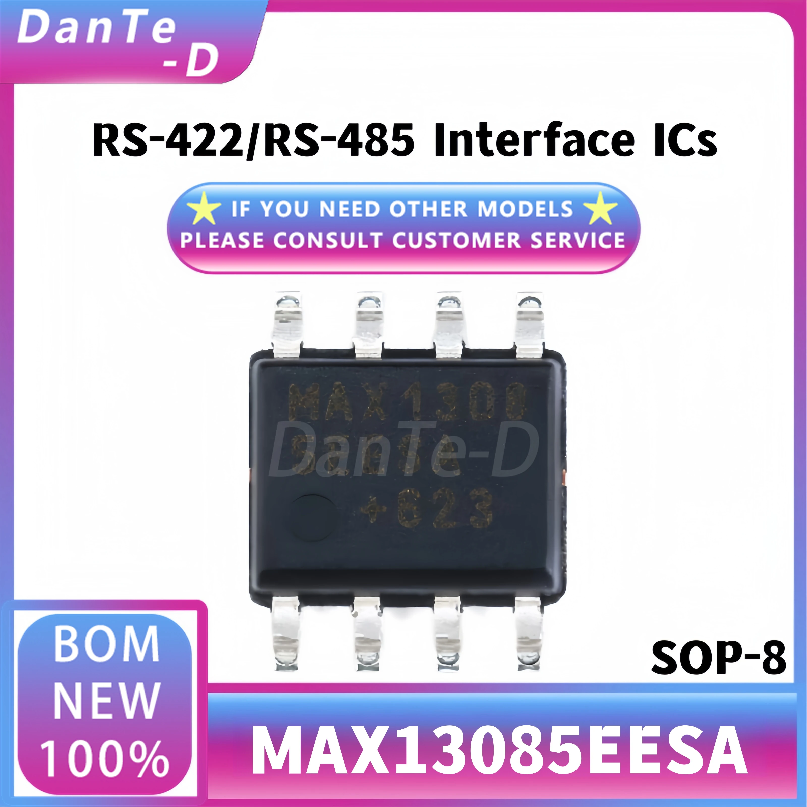 MAX13085EESA+T New original MAX13085E SOP-8 ESD protection transceiver driver