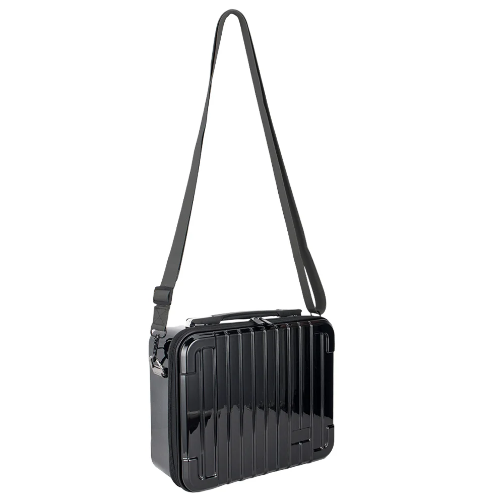 

GLOBACT RC Car Storage Case with Adjustable Shoulder Strap ABS Plastic Shell EVA Lining for SCX24 1/24 RC Cars Storage Bag