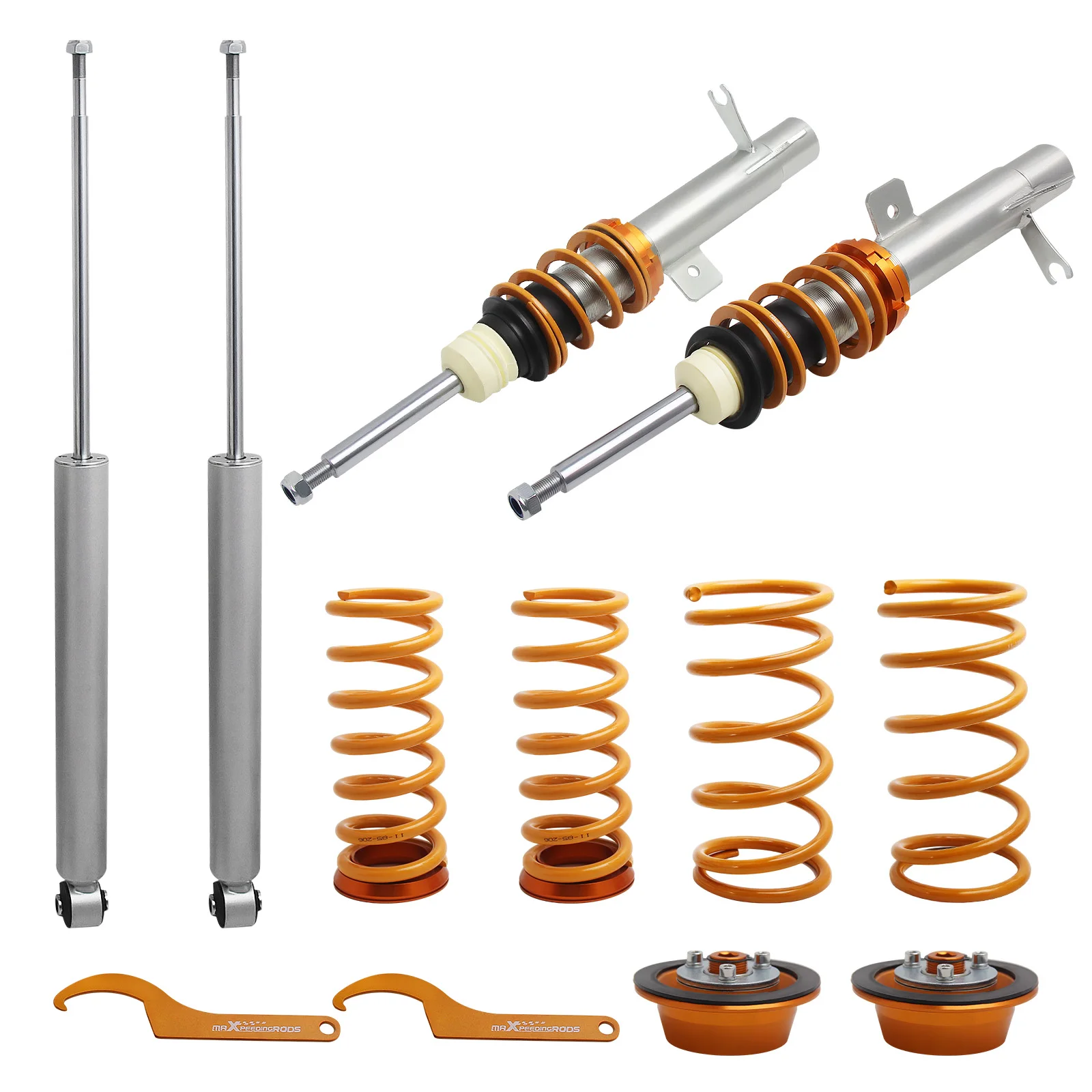 Shock Absorber Coilovers Strut for Ford Focus MK1 1.8 16V TDCi Hatchback Saloon  Strut Suspension Spring Coil Spring Absorber