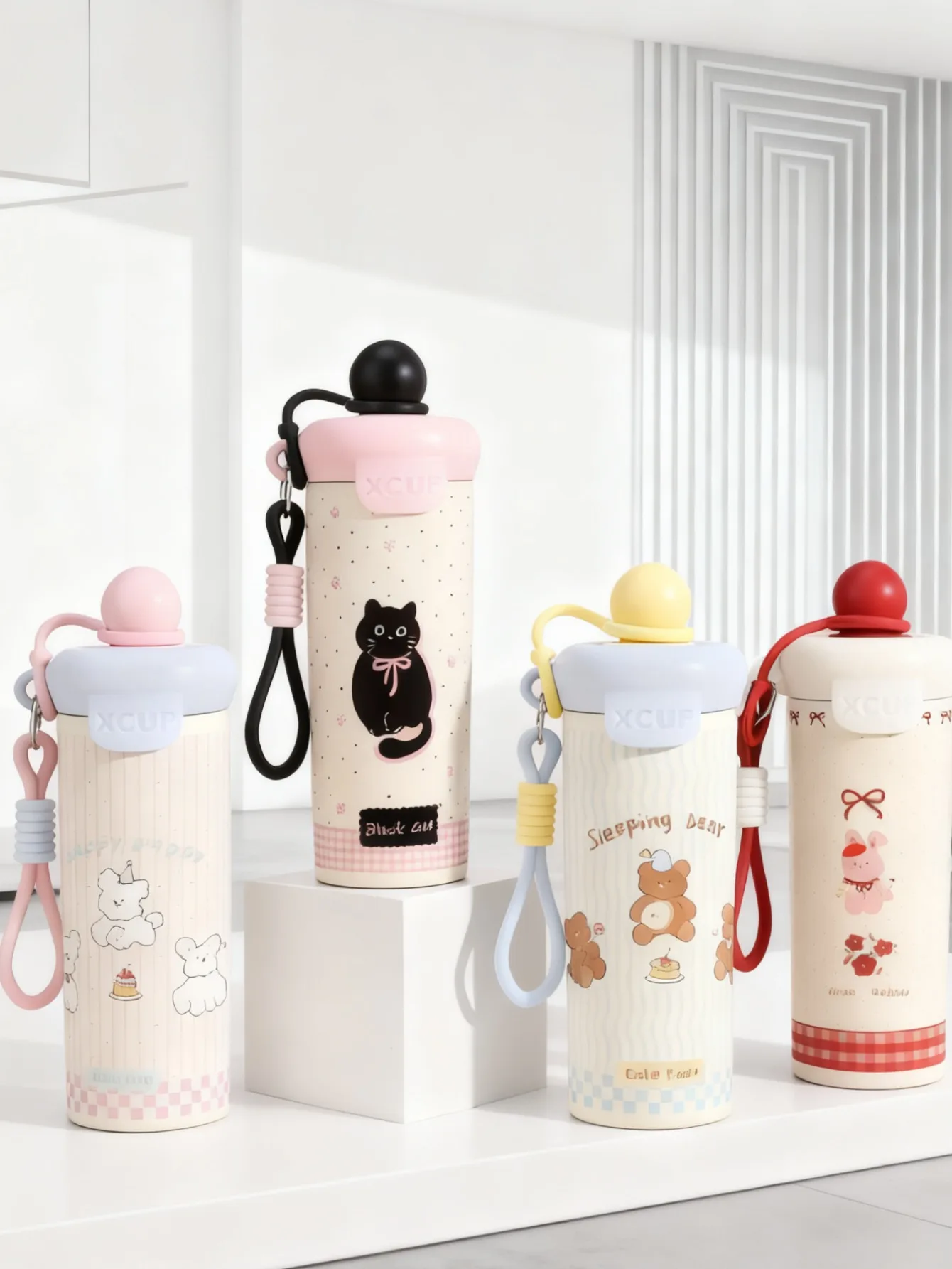 

Вакуумный стакан из нержавеющей стали 316, 750 мл с плавающим шариком и ручкой, изолированный и герметичный, портативная уличная чашка