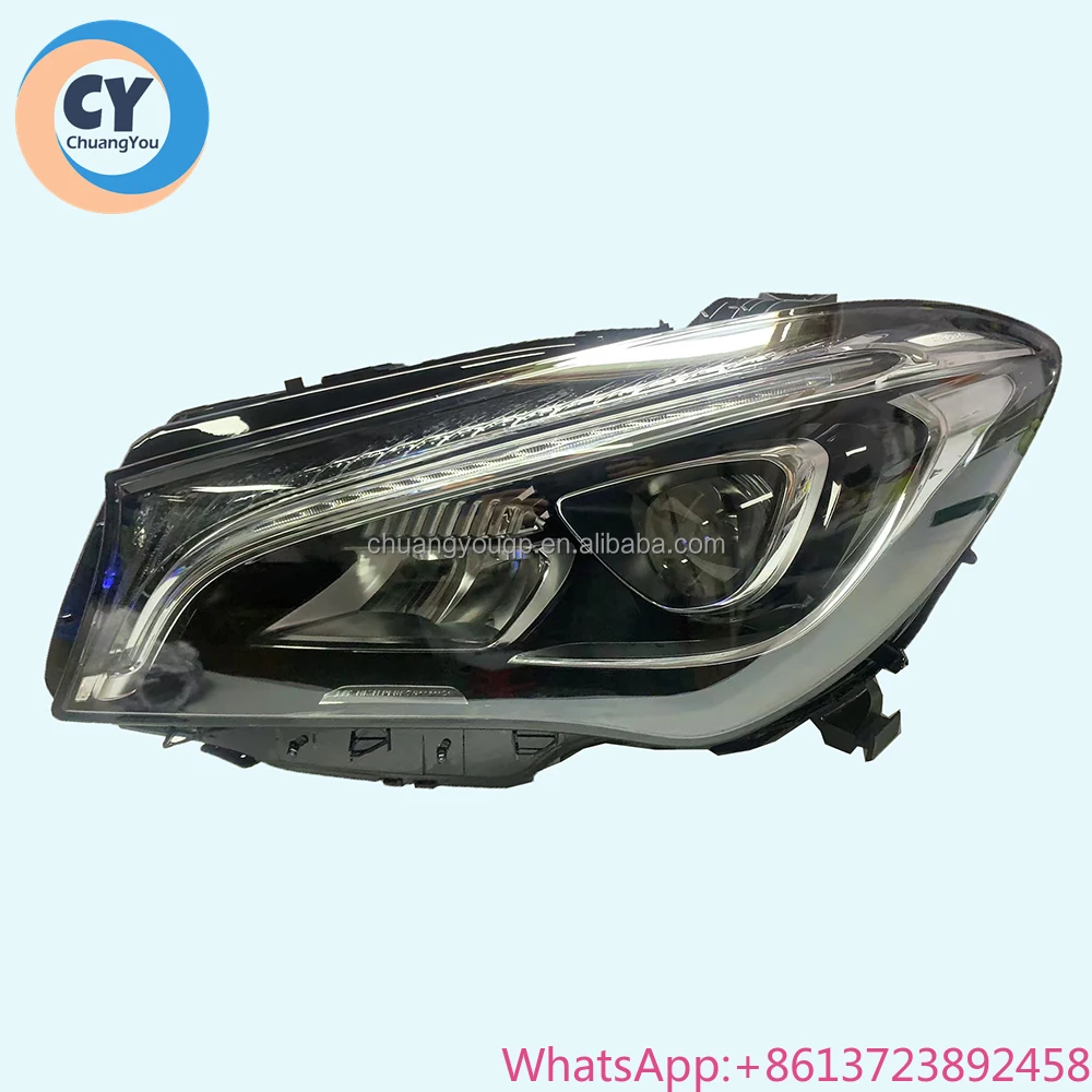 

For Mercedes-Benz CLA 117 LED Headlight Lens Original Headlamp CLA220 250 200 260 AMG CLA 45 C117 X117 Light 2017 2018 2019
