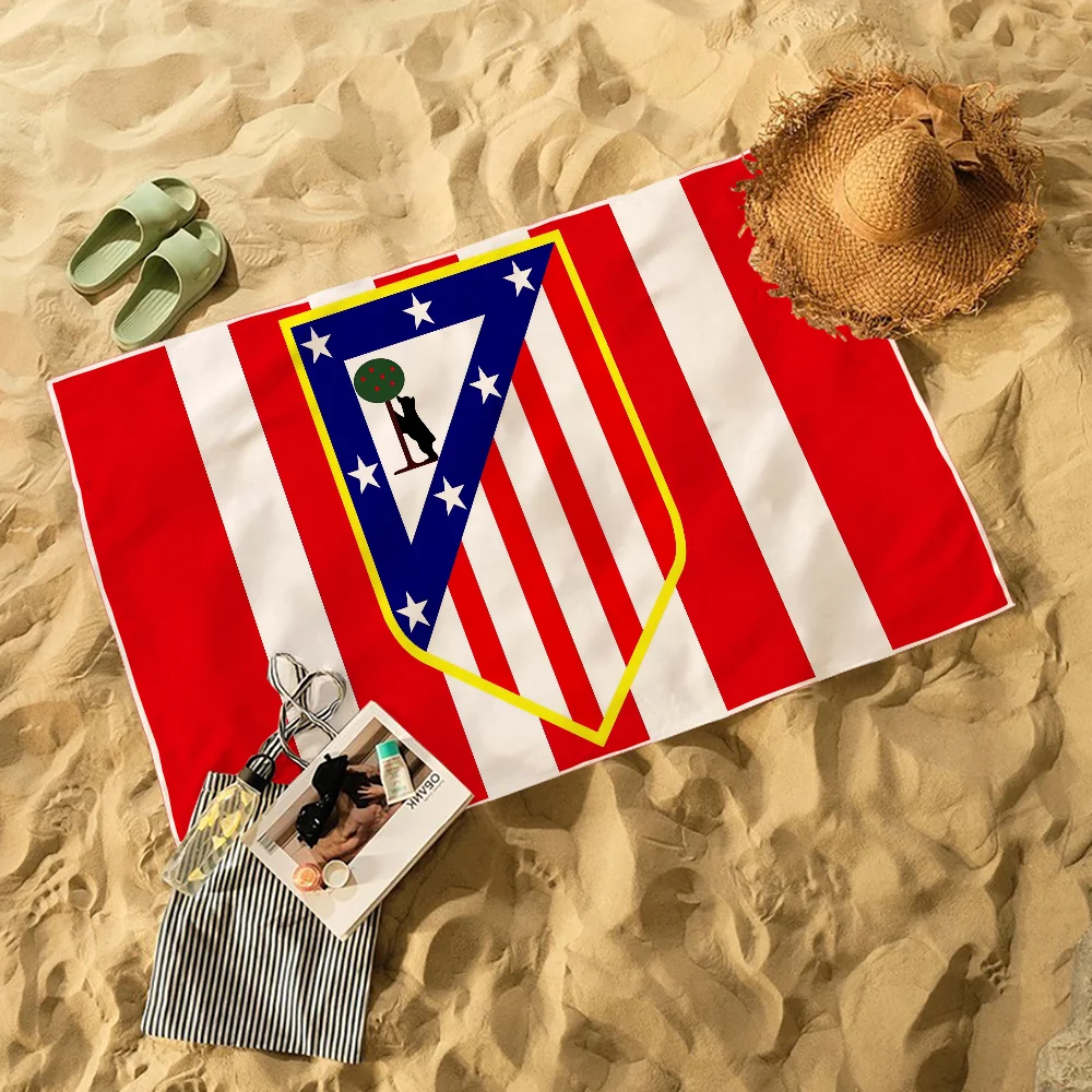 A-atletico De Beach Towels Microfiber Towel Large Travel Towel Thin Quick Drying Towels M-madrids Cf Bath Robe Serviette Sport