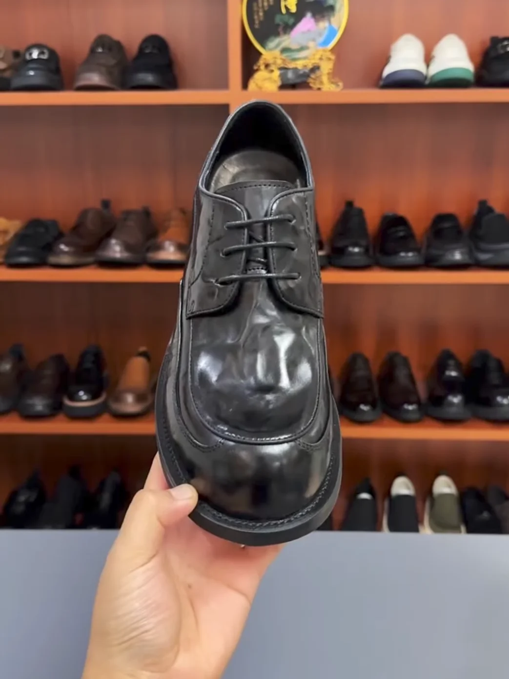 

Высококачественные повседневные кожаные мужские туфли: удобные, модные, универсальные, деловые, в европейском стиле, элегантные, трендовые, на низком каблуке