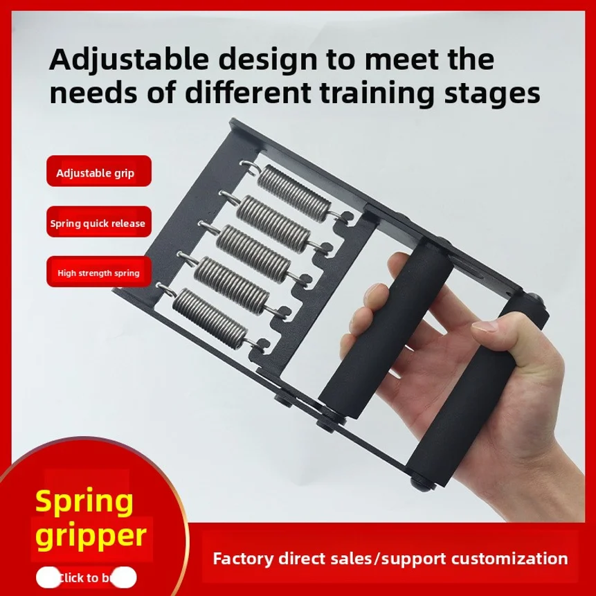 spring-loaded-hand-gripper-for-men-professional-hand-strength-training-adjustable-grip-distance-foam-handle
