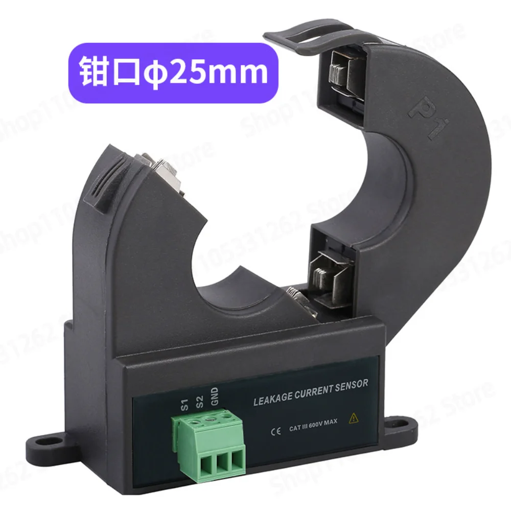 Split Core Current Transformer with Shielding, Permalloy CT for Leakage Current Detection, Flat Mouth Design