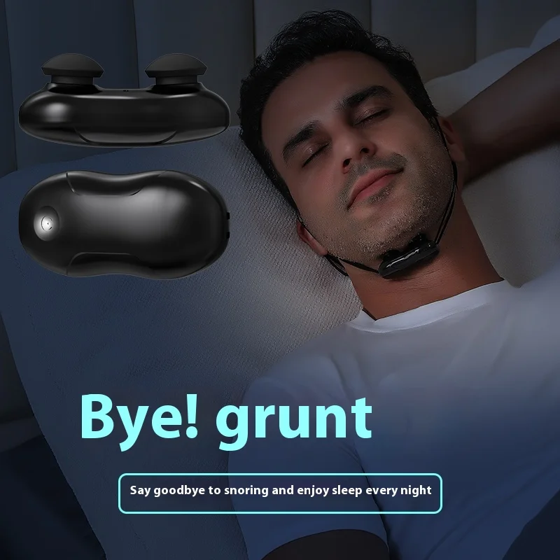 JianYouCare EMS Pulse Stop Snore Portable Electric Anti-snoring Device Well Stop Snore Health Care Sleep Aid Breathing Corrector