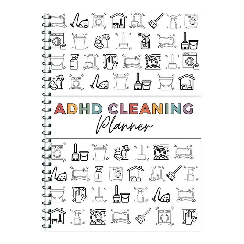 

Housekeeping Checklist Planner Chore Checklist Planner Daily Weekly Monthly Organizer Do-It-Yourself Home Improvement With Coil