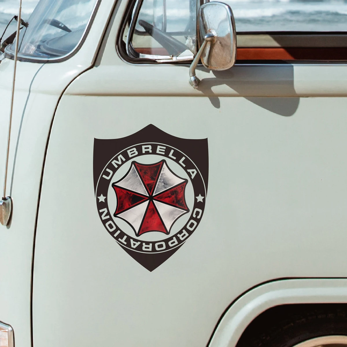 Resident Evil Shield Car Door Decoration Decals Die Cut Vinyl Suv Camper Auto Decor Stickers Accessories