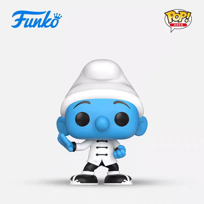 New Original Funko Pop Figures The Smurfs Anime Figure Smurfette Gargamel Figurine Pvc Statue Model Collection Ornament Toys