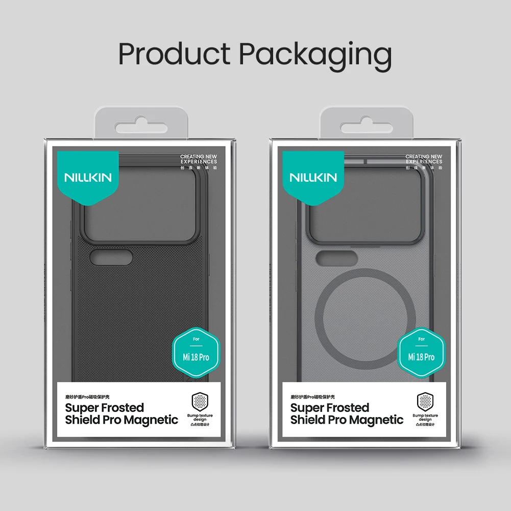 NILLKIN Schutzhülle für Xiaomi 18 Pro, passgenaue Hülle, magnetisch, super matt, mattes PC-Cover für Xiaomi 18 Pro – Detail 14