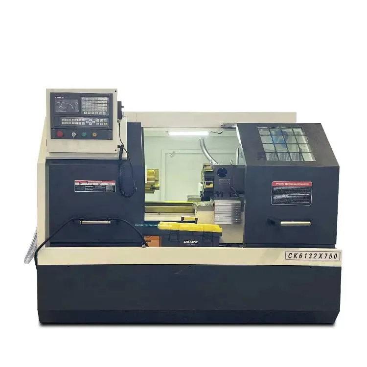 Mini Flat CNC Ck6132 Automatic Lathe Hine For Sale