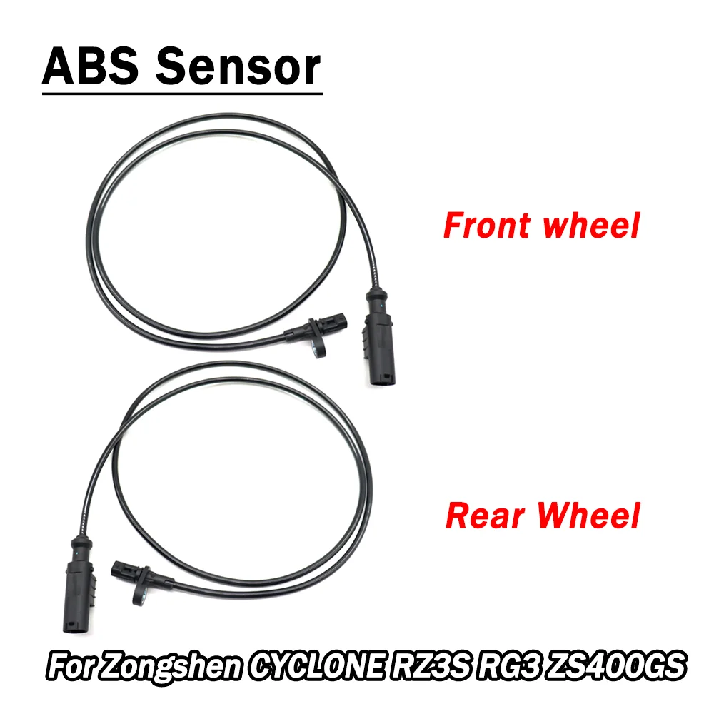 For Zongshen CYCLONE RZ3S RG3 ZS400GS RZ 3S RG 3 ZS 400GS Motorcycle ABS Front Rear Wheel Speed Sensor Accessories