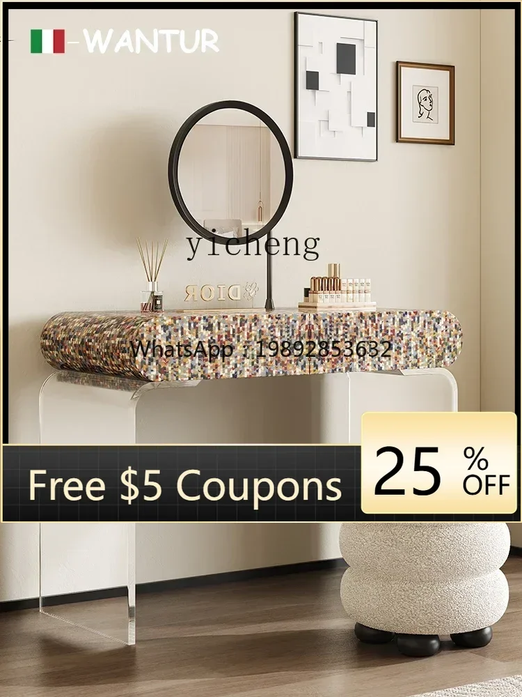 Dressing Table New Acrylic Bedroom Small Apartment Makeup Table