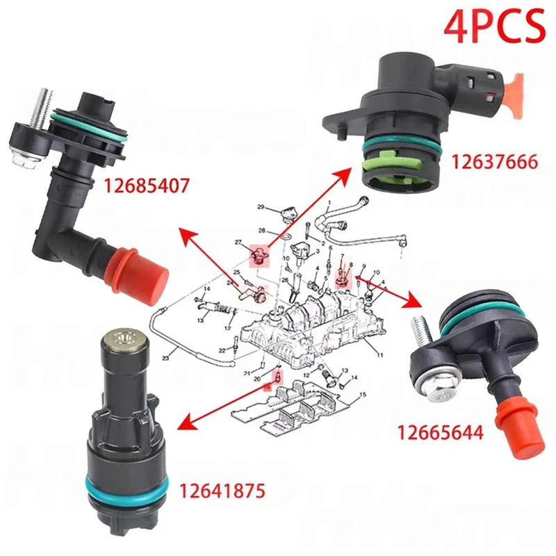 Super Sale Positive Crankcase Ventilation PCV Valve for Chevrolet GM Encore