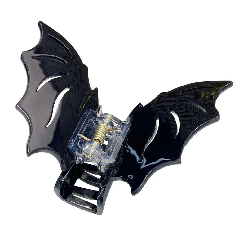 New Gothic Y2K Bat Hair Clip Claw , Halloween Funny Hair Claw for Women, Punk Style Hair Accessories for Girl view 5