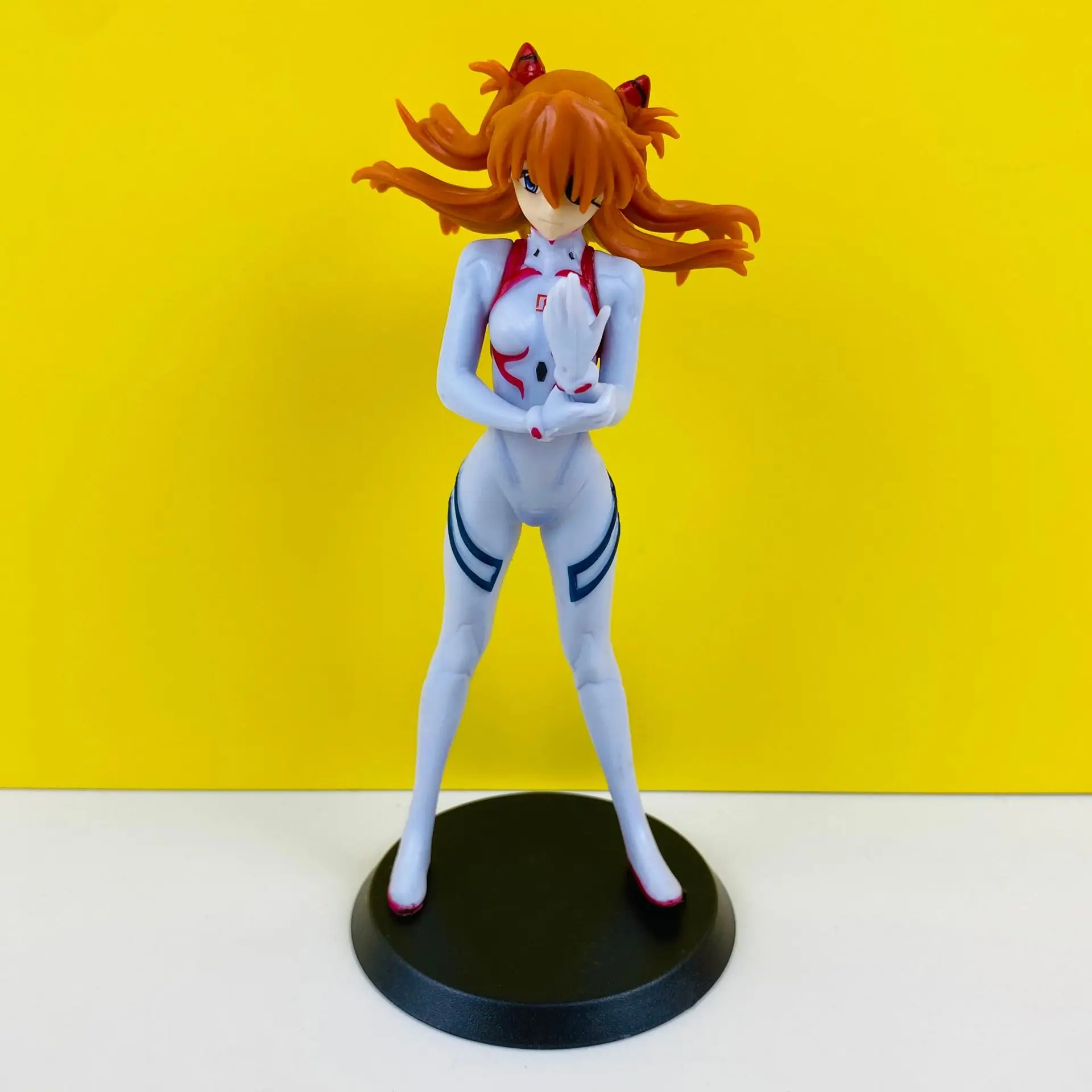 18cm Neon Genesis Evangelion Anime Figure Ayanami Rei Asuka Langley Soryu Action Figurine Room Ornament Birthday Gift