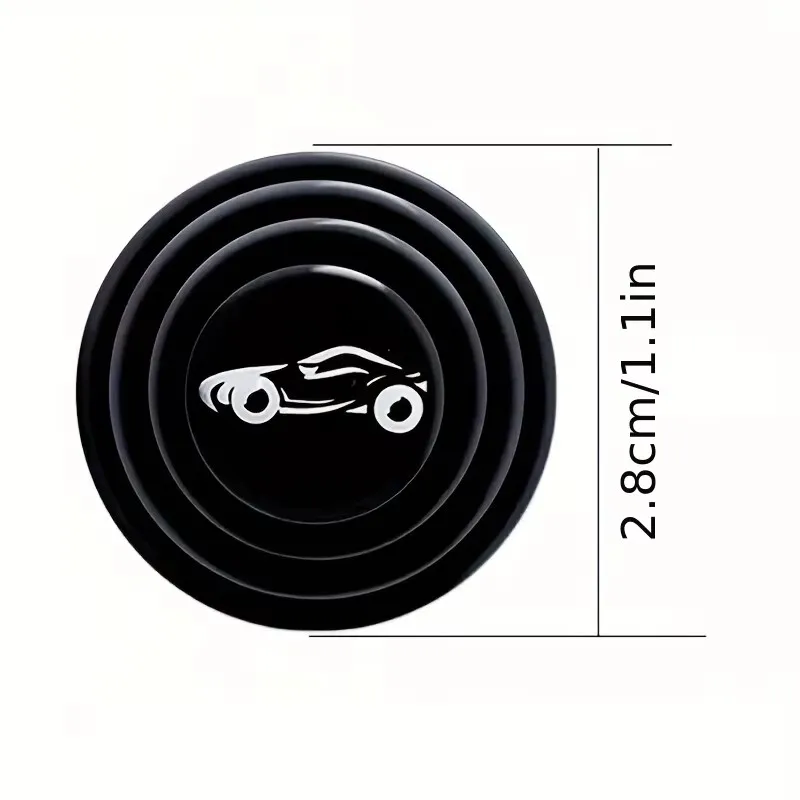 10Pcs Car Door Anti‑Collision Shock Absorbing Pads Rubber Buffer Reduce Collision Noise Practical Car Protective Gadget