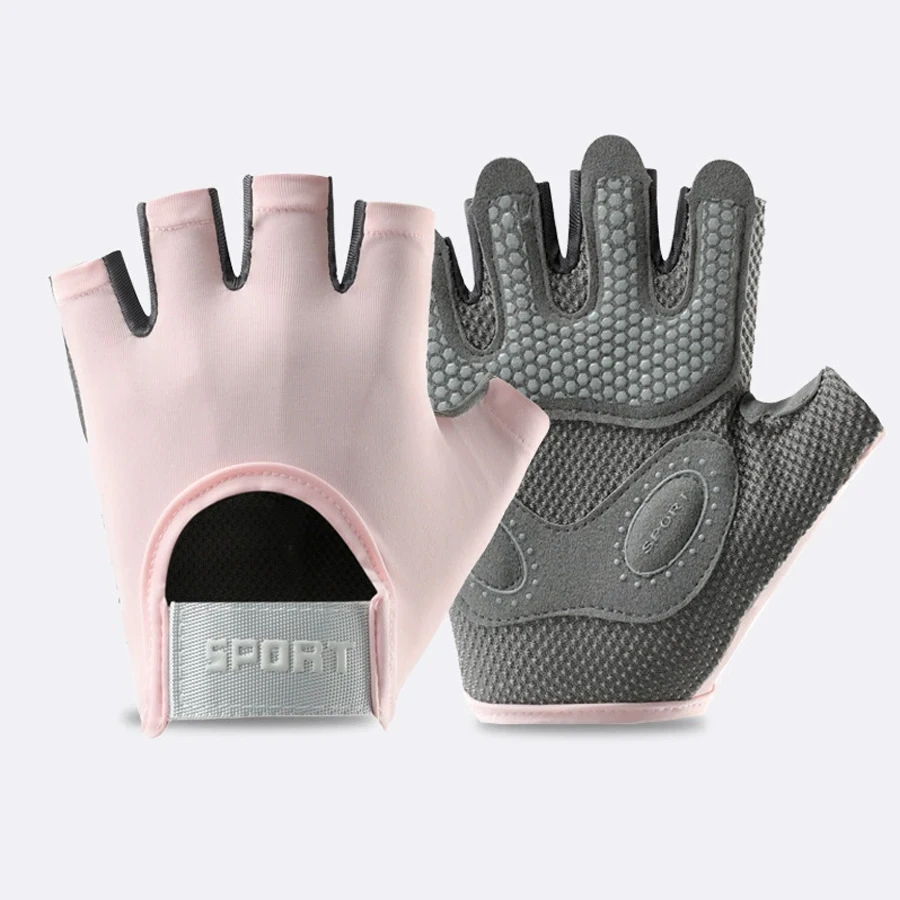 Sport- und Fitnesshandschuhe, Unisex, atmungsaktive Halbfingerhandschuhe, Trainings-Kettlebells, Fahrradgurte, Handgelenkschützer, Eisenhandschuhe – Detail 8