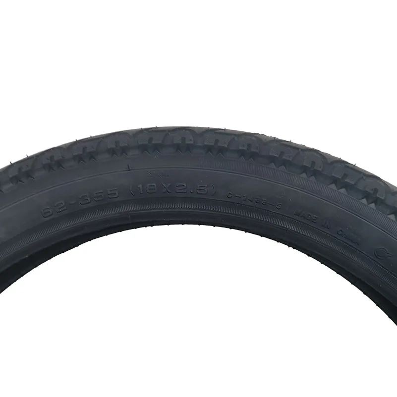 High Quality 18 Inch Tire or Inner Tube  18x2.5 62-355 for Electric Bikes E-bikes Kid  Unicycle Small BMX&Scooter Part