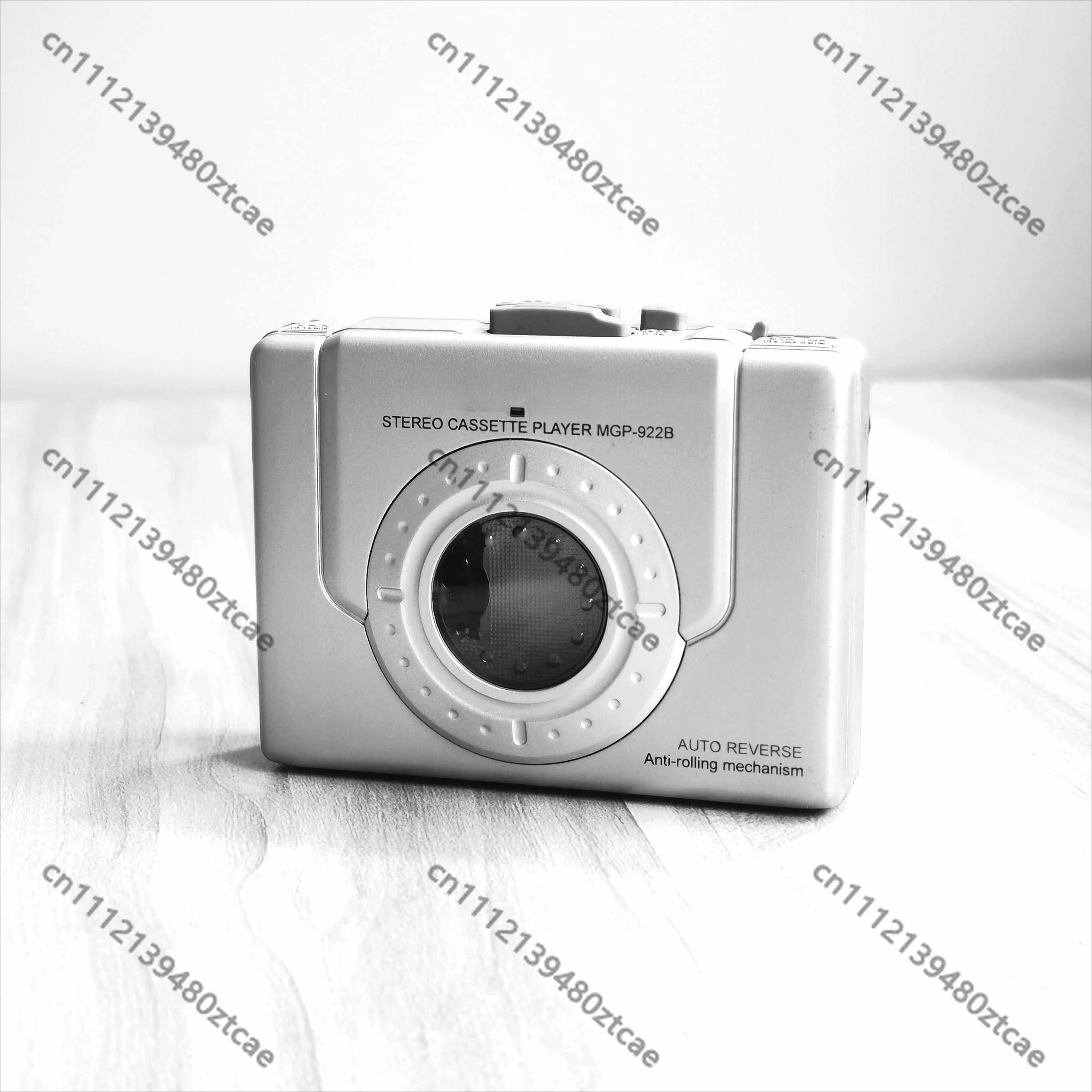 Vintage Stereo Portable Cassette Player Tape Walkman Audio Recorder Support Stereo Sound