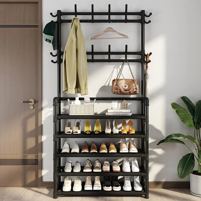 Comfortable Industrial Clothing Rack Hall Hallway Wall Hanger Extension Modern Palazzo Woman Living Room Shelf Furniture