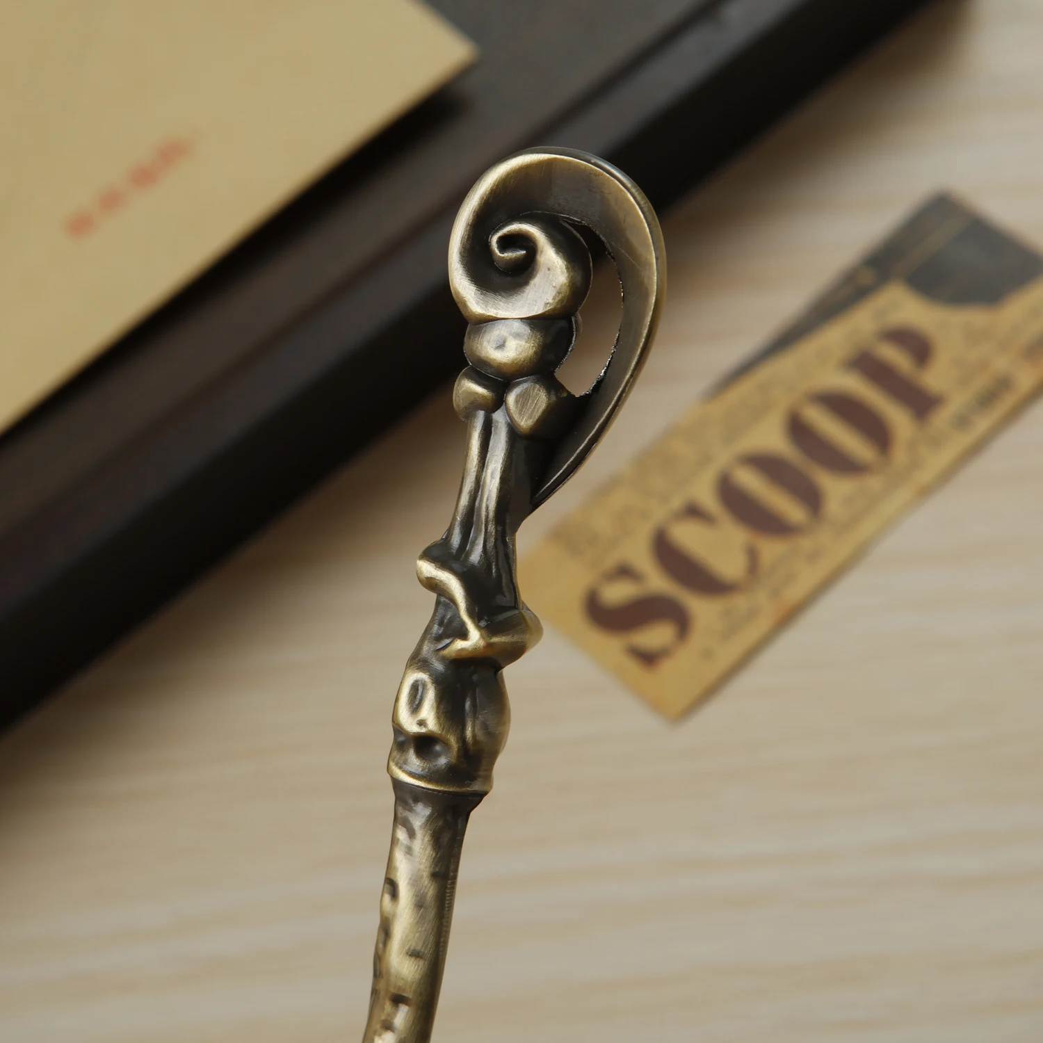 1 قطعة سبائك الزنك عصا سحرية رسالة فتاحة صغيرة Portalble سكّين متعدّد الاستخدامات القاطع المغلف فتاحة سكين البريد اللوازم المكتبية المدرسية #3