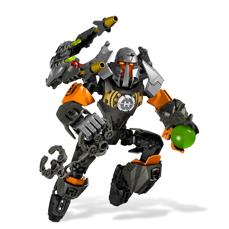 Hero Factory Star Warrior Bouwstenen Evo 2in1 Combinatie Robot Mech Bionicle Figuren Stenen Speelgoed voor Jongens Kindercadeaus - afbeelding 1