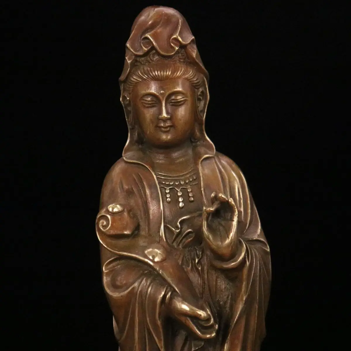 Auspicious guanyin bodhisattva goddess Statue Sculpture Figurines Home Garden Decoration Statues For House