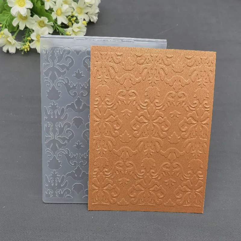 Floral pattern Plastic Embossing Folders scrapbook album card packing decoration cutting dies paper craft stencils